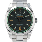 Rolex Milgauss Black Dial Stainless Steel 40mm Automatic Men’s Watch 116400GV