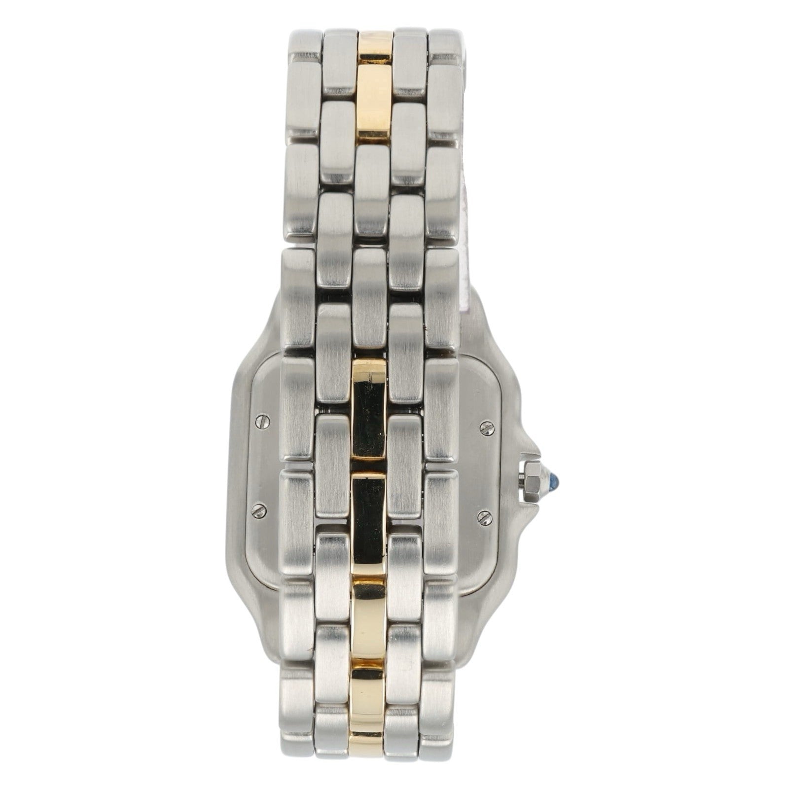 Cartier Panthere Silver Dial Gold & Steel 27mm Quartz Movement Men’s 110000R