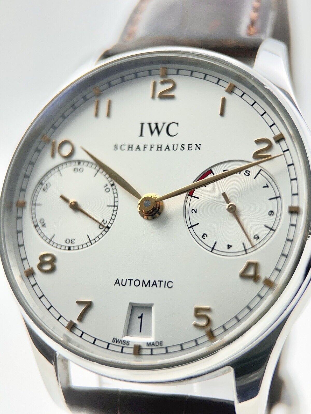 IWC Portuguese 7 Days Stainless Steel 42.3mm Automatic Men’s Watch IW500114