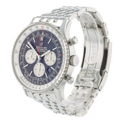 Breitling Navitimer 1 B01 Stainless Steel Black Dial 46mm Automatic Mens AB0127