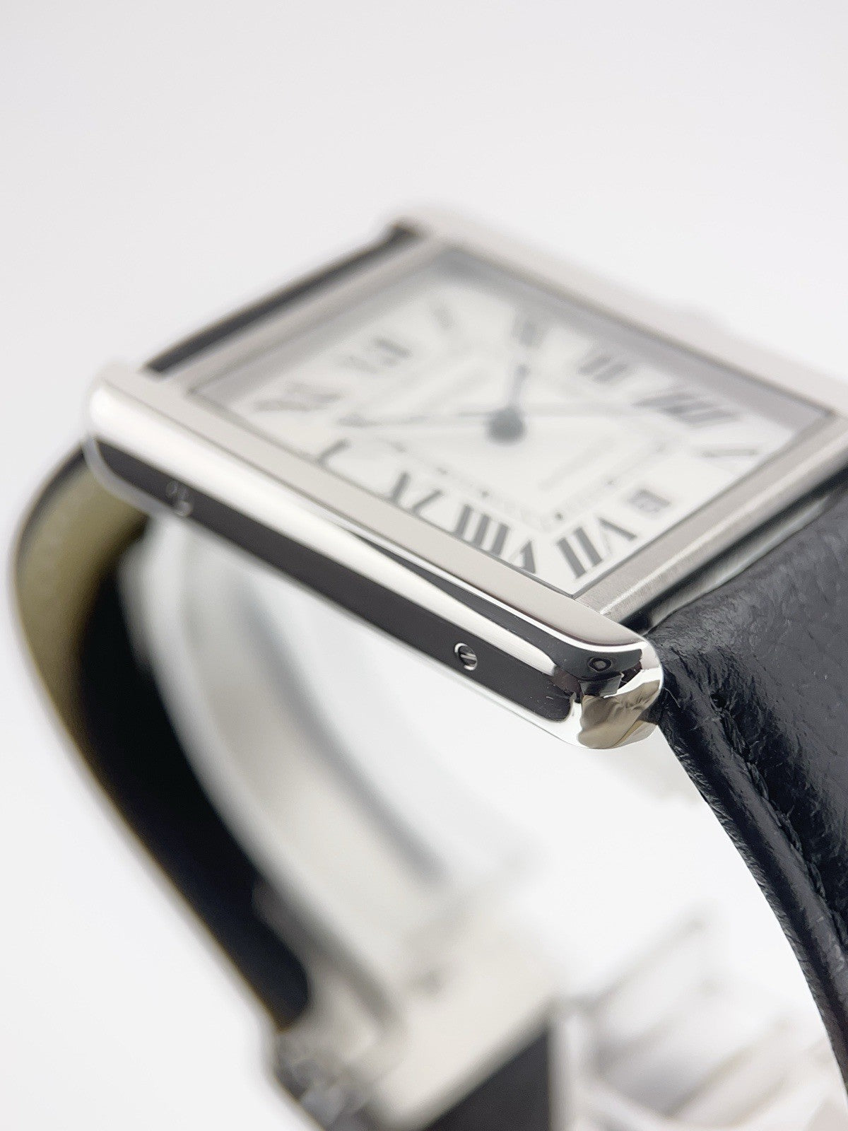 Cartier Tank Solo Steel Silver Dial 31mm Automatic Men's Watch W5200027