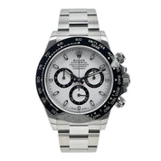 Rolex Daytona 116500LN White 40mm Ceramic Panda Watch Box/Papers