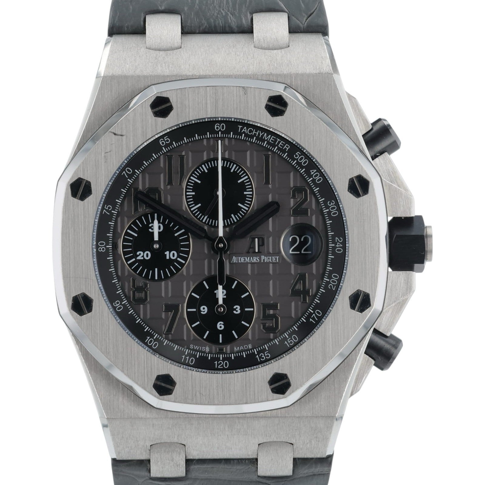 Audemars Piguet Royal Oak Elephant Gray Dial Steel 42mm Automatic Mens 26470ST