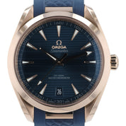 Omega Seamaster Aqua Terra 18k Rose Gold Blue Dial 41mm 220.52.41.21.03.001