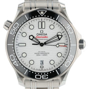 Omega Seamaster Diver Steel White Dial 42mm Automatic Mens 210.30.42.20.04.001