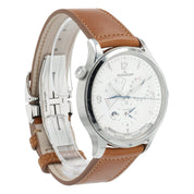 Jaeger-LeCoultre Master Geographic Steel Silver Dial 40mm Automatic Q4128420