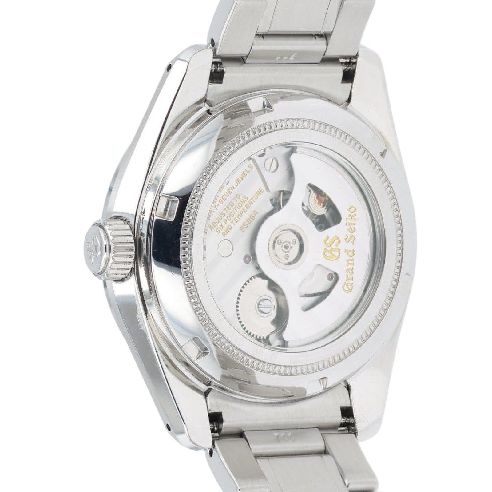 Grand Seiko “Peacock” Blue Dial Stainless Steel 40mm Automatic Mens SBGJ261