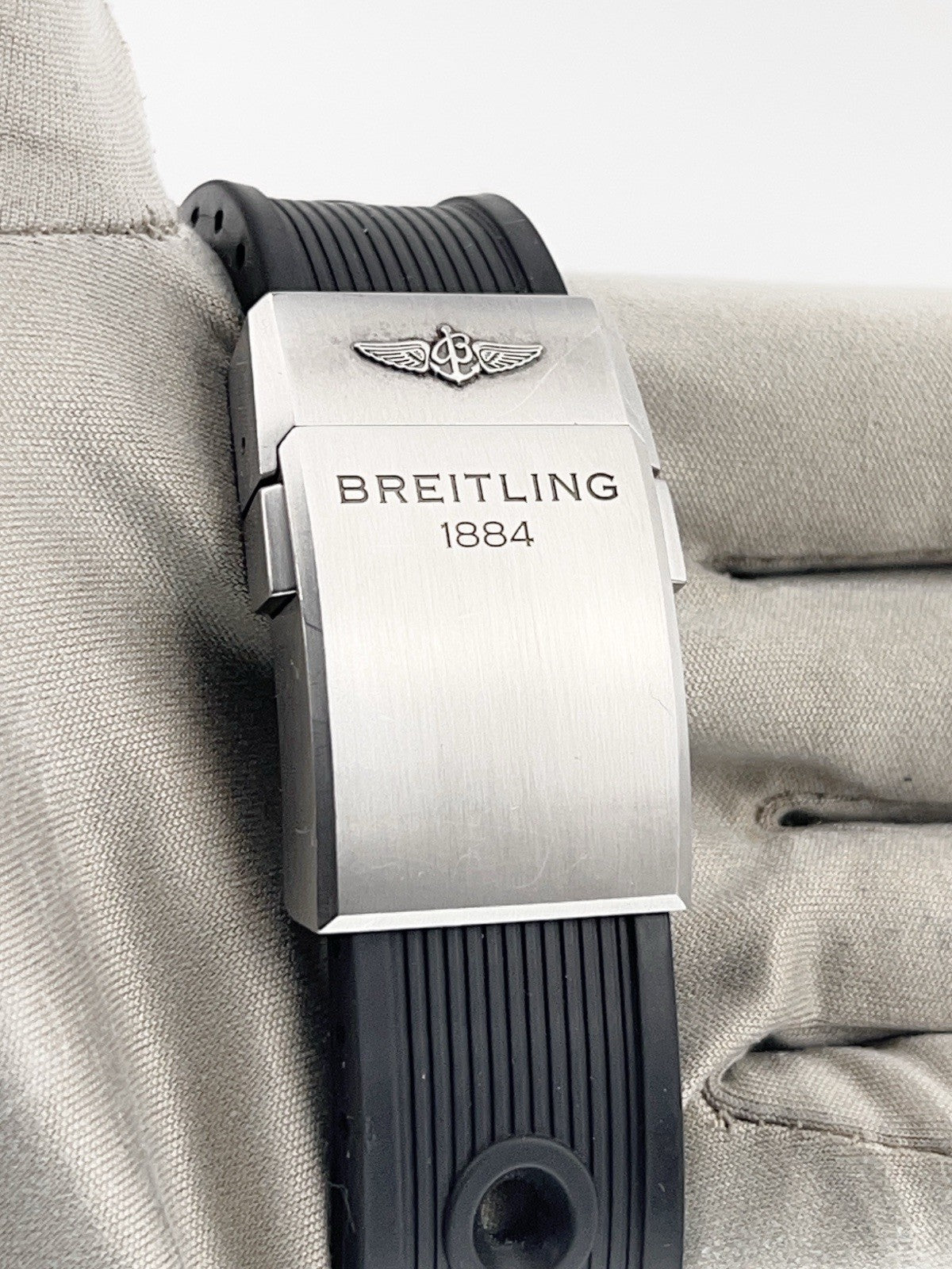 Breitling Emergency Titanium Yellow Dial 43mm Digital Quartz Men’s Watch E76321