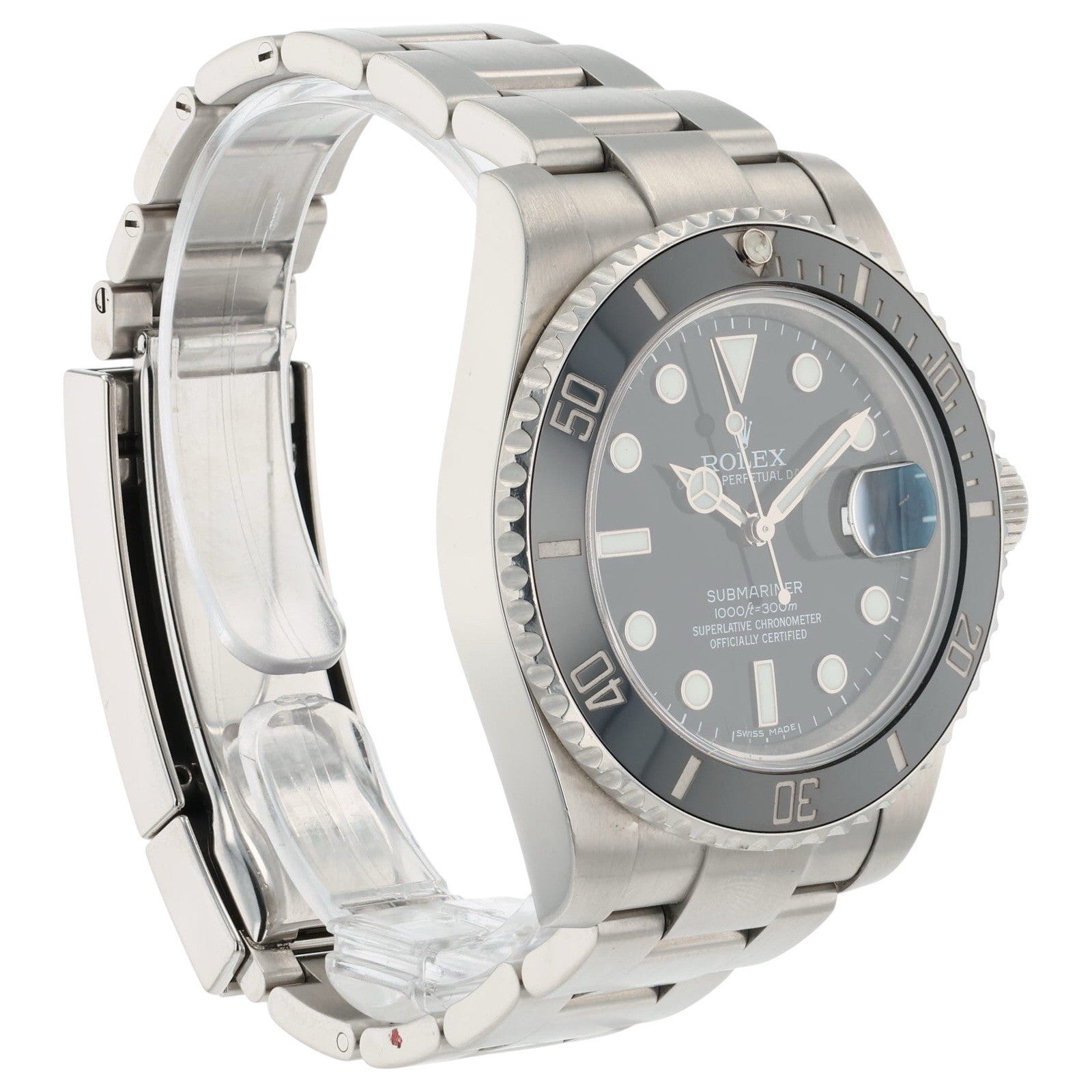 Rolex Submariner Stainless Steel Black Dial 40mm Automatic Mens Watch 116610LN