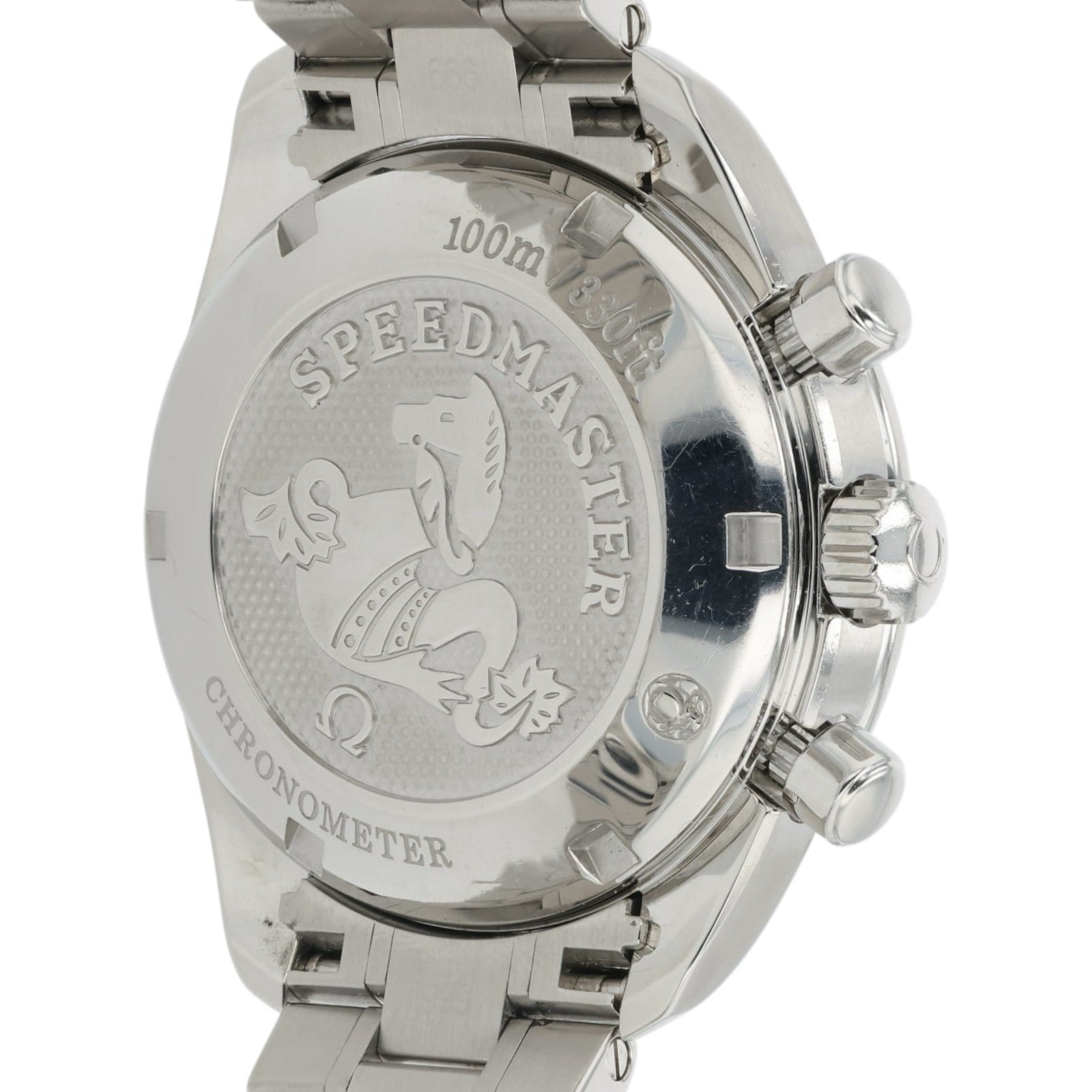 Omega Speedmaster Steel White Dial 38mm Automatic Mens Watch 324.33.38.40.04.001