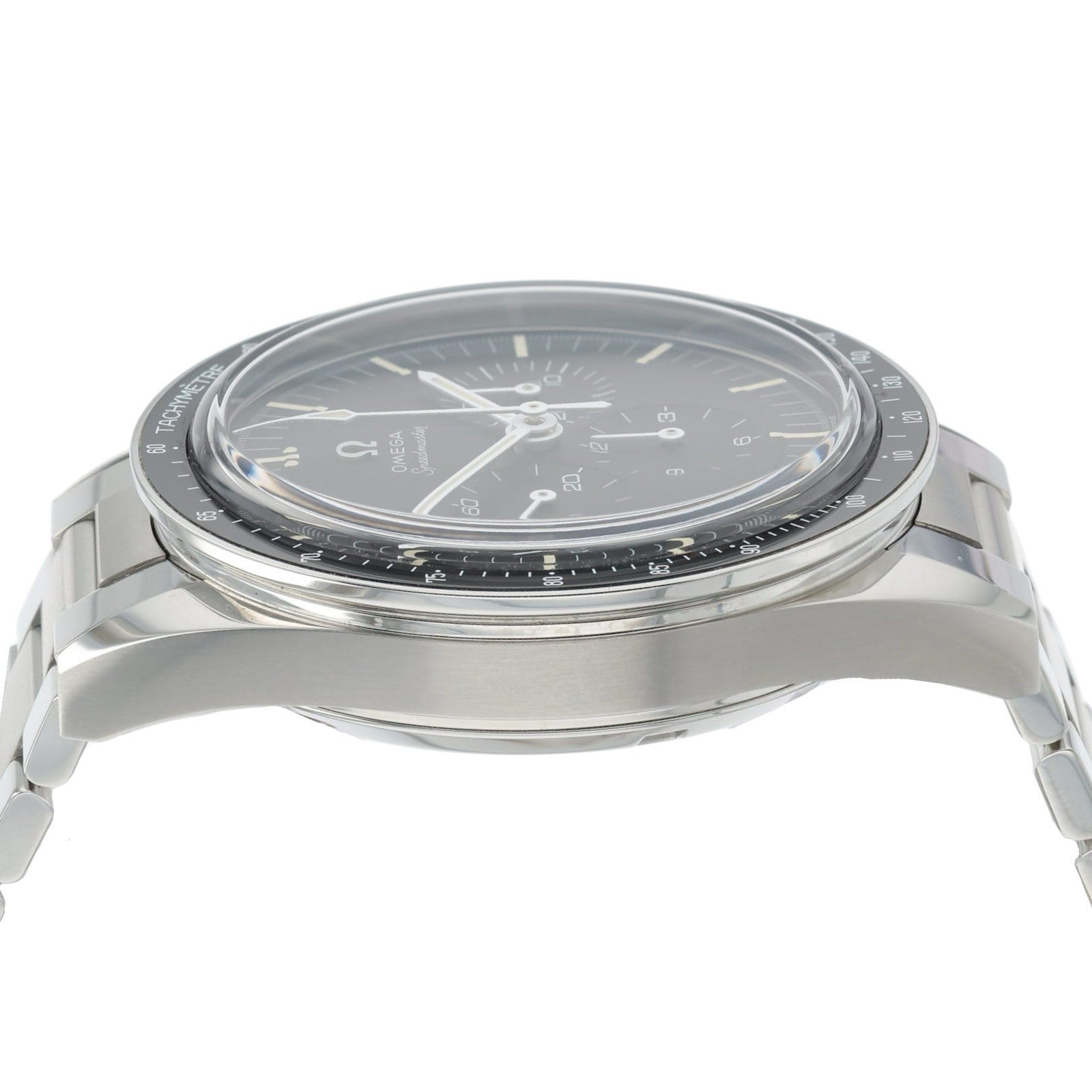 Omega Speedmaster Ed White Black Dial Stainless Steel Watch 311.30.40.30.01.001