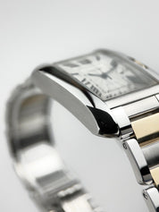 Cartier Tank Anglaise W5310007 Automatic Silver Dial Two Tone Auto Women's Watch