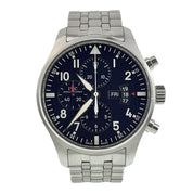 IWC Pilot Chronograph Stainless Steel Black Dial 43mm Automatic Men’s IW377704