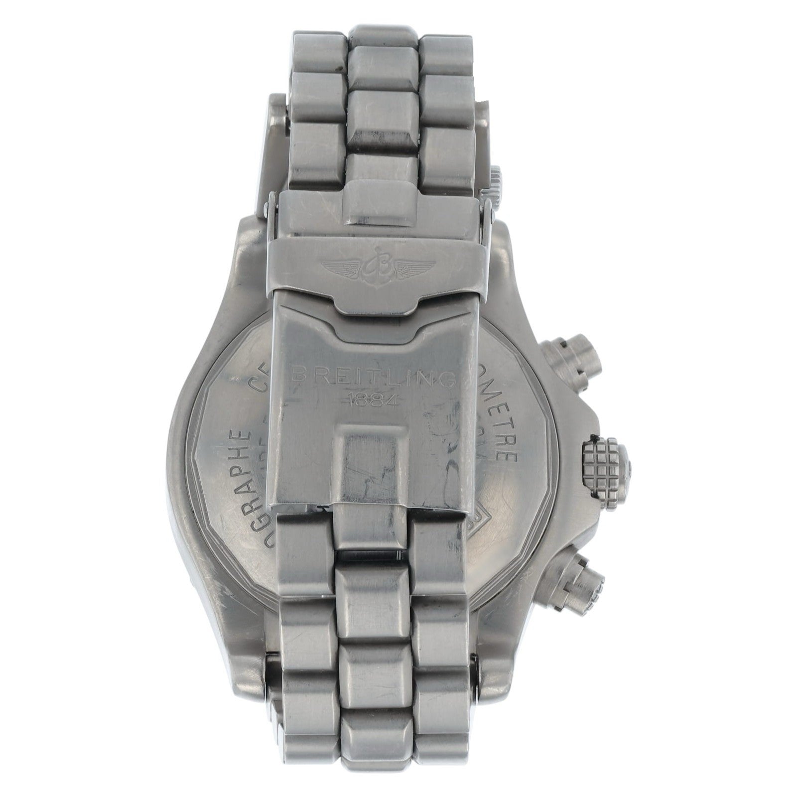 Breitling Avenger Titanium Gray Dial 44mm Automatic Movement Mens Watch E13360