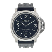 Panerai Luminor Stainless Steel Black Dial 44mm Manual Wind Men's Watch PAM00510