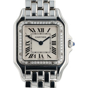 Cartier Panthere De Cartier Medium White Dial Quartz Women's Watch W4PN0008