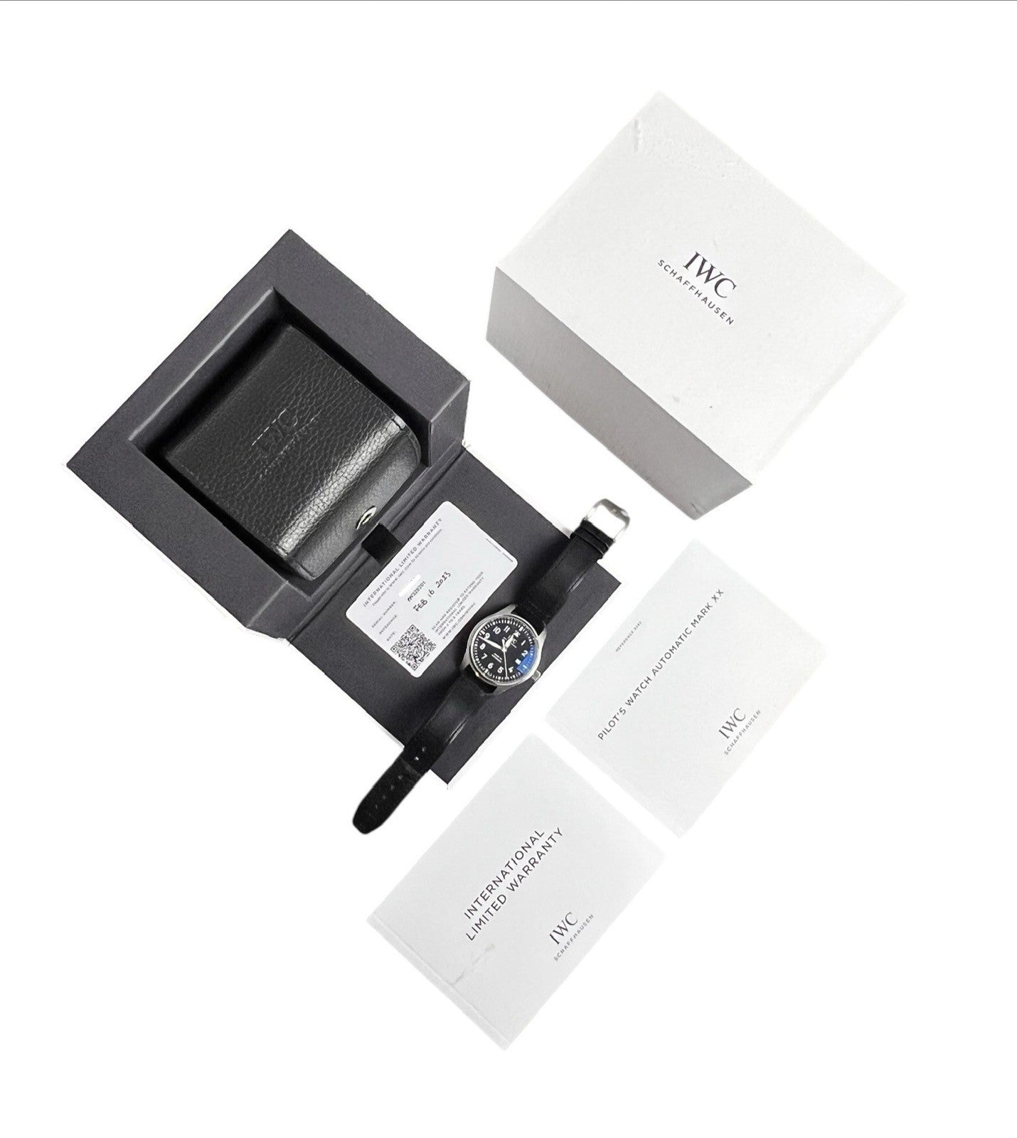 IWC Pilots XX Watch Black Dial Stainless Steel 40mm Auto Men’s Watch IW328201