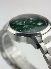 Glashutte Original PanoMaticLunar Steel Green Dial 40mm Auto 1-90-02-13-32-70