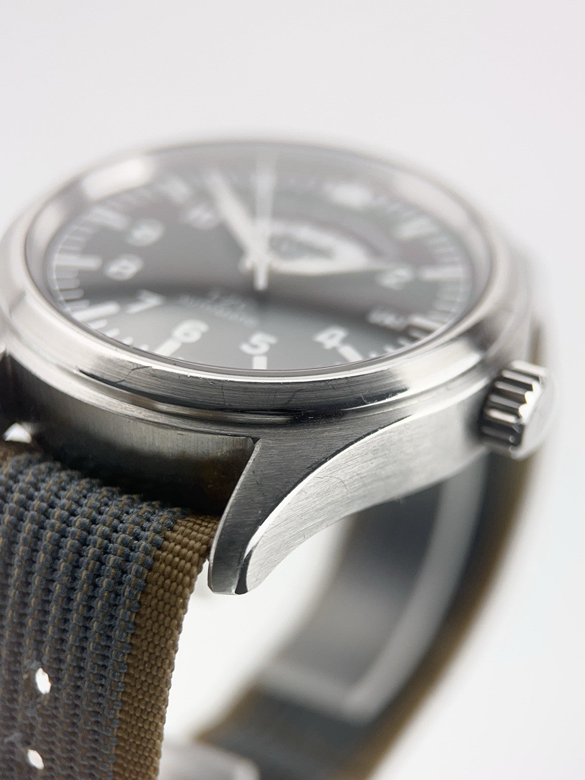 IWC Pilot Spitfire Stainless Steel Black Dial 39mm Automatic Mens Watch IW325101