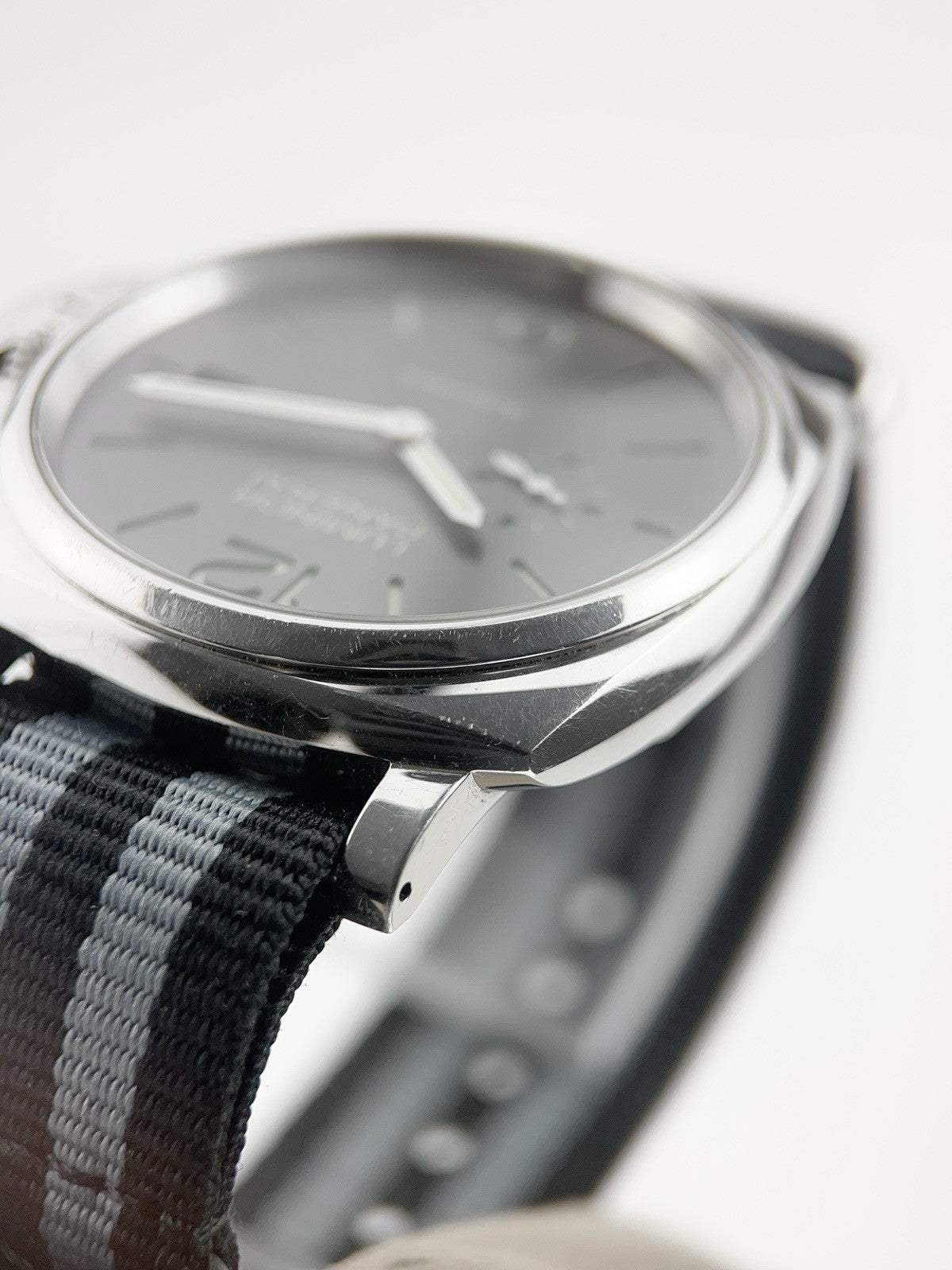 Panerai Luminor Due Stainless Steel Grey Dial 42mm Automatic Mens Watch PAM00904