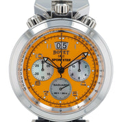 NEW 2025 Bovet Sportster Steel Orange Dial 46mm Automatic Men’s Watch SP0480