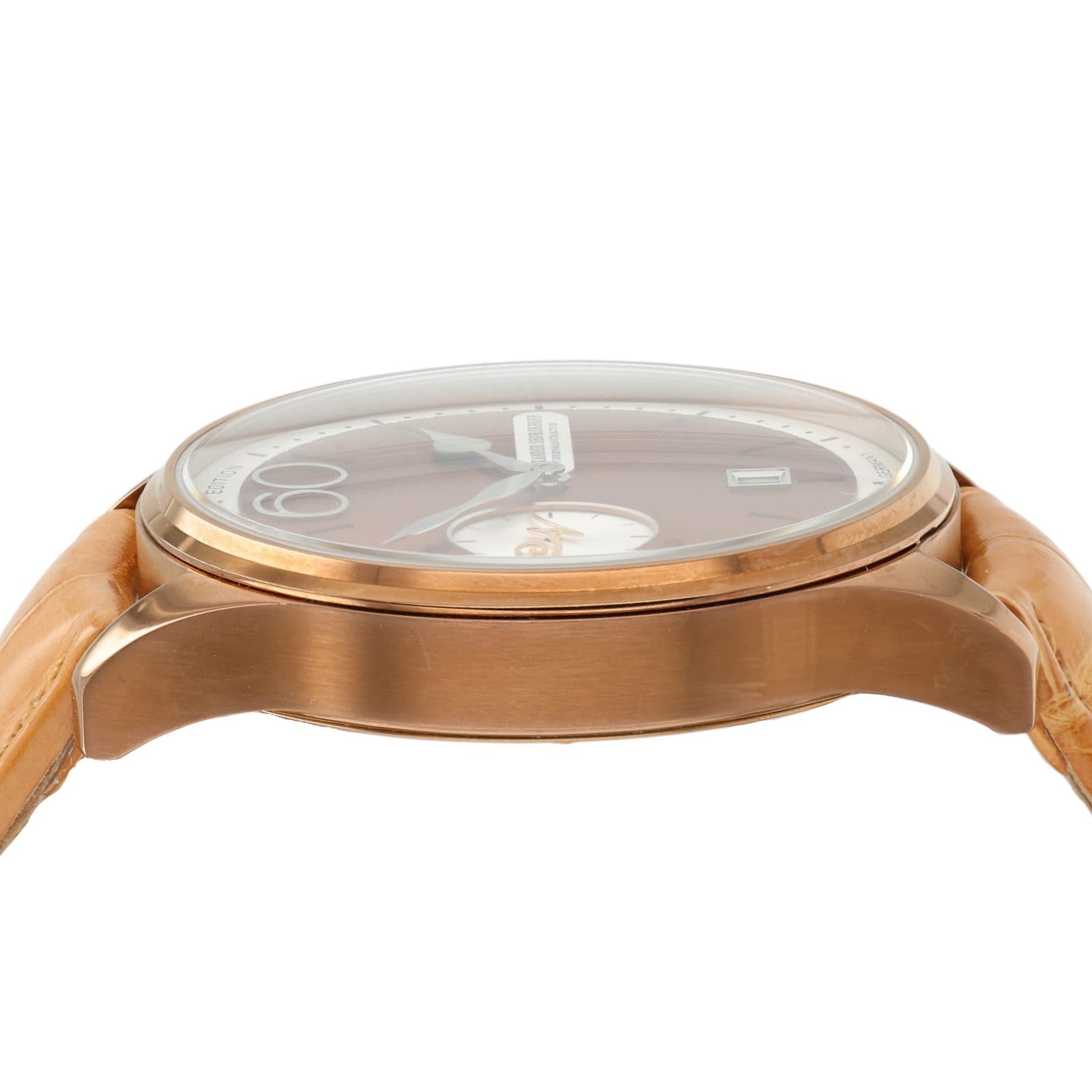 Alexander Shorokhoff Neva Brown Dial Steel 43.5mm Manual Limited Edition Watch
