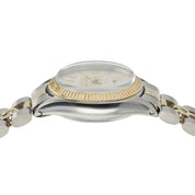 Rolex Ladies Datejust Silver Dial Stainless Steel 25mm Automatic Womens 6507