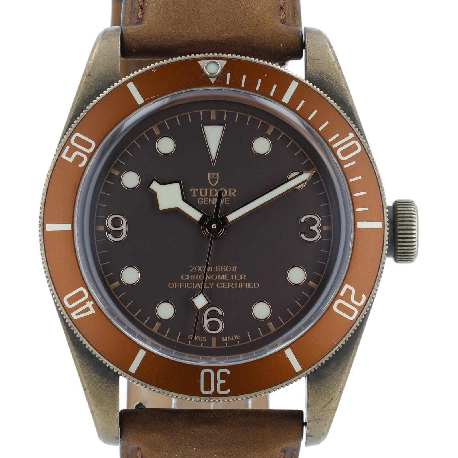 Tudor Black Bay Bronze Brown Dial 43mm Automatic Movement Men’s Watch 79250BM
