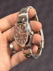 Rolex Explorer 3-6-9 Stainless Steel 39mm MK1 Automatic Men’s Watch 214270