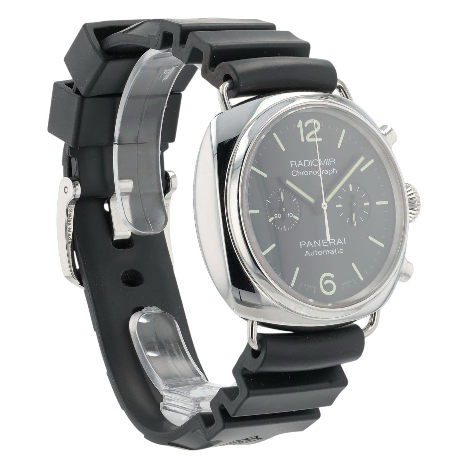 Panerai Radiomir Chrono Black Dial Steel 42mm Automatic Men’s Watch PAM00369