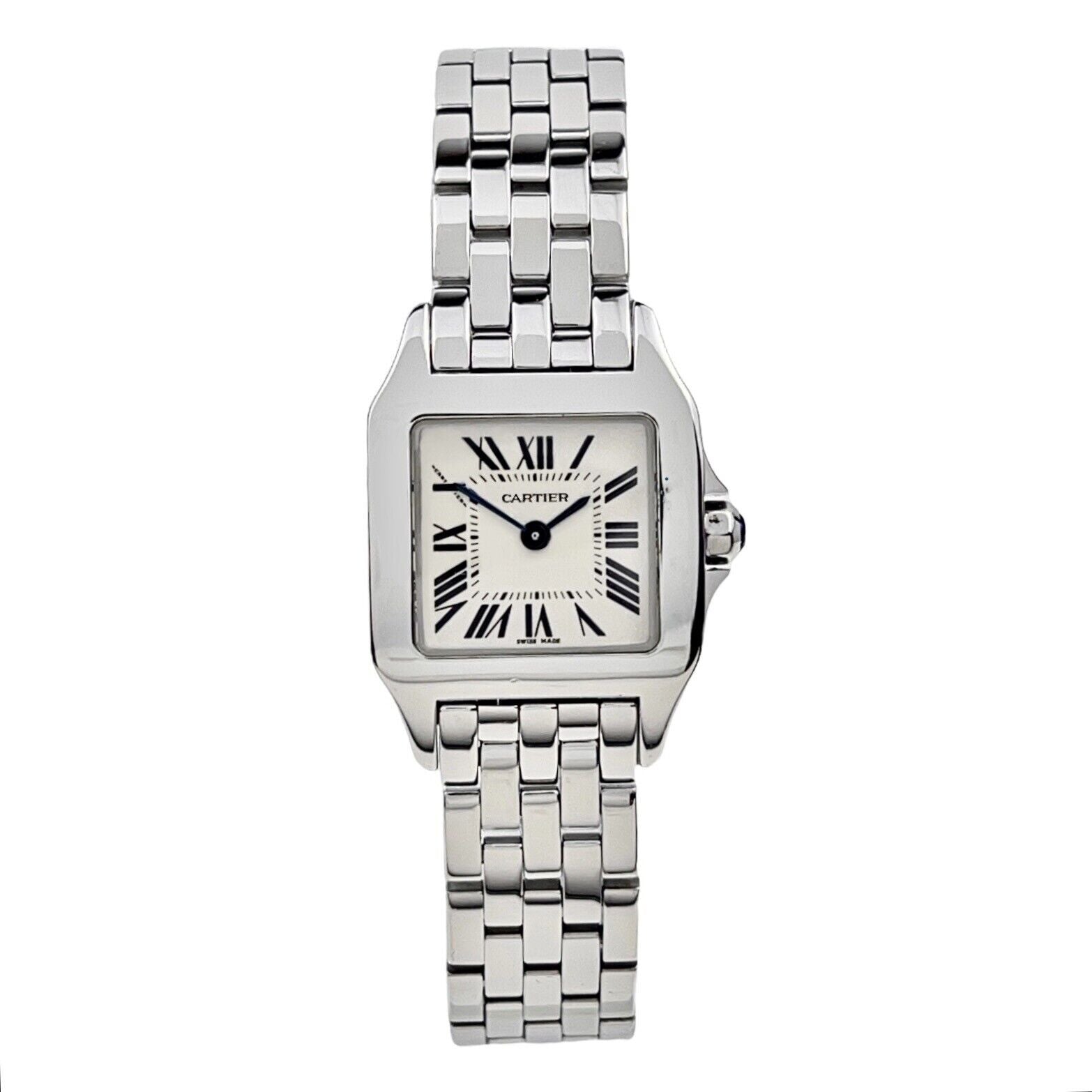 Cartier Santos Demoiselle 20 x 28mm Stainless Steel Women's Watch Ref 2698