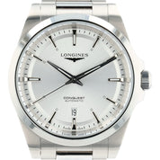 Longines Conquest Stainless Steel Silver Dial 41mm Automatic Mens Watch L3.830.4