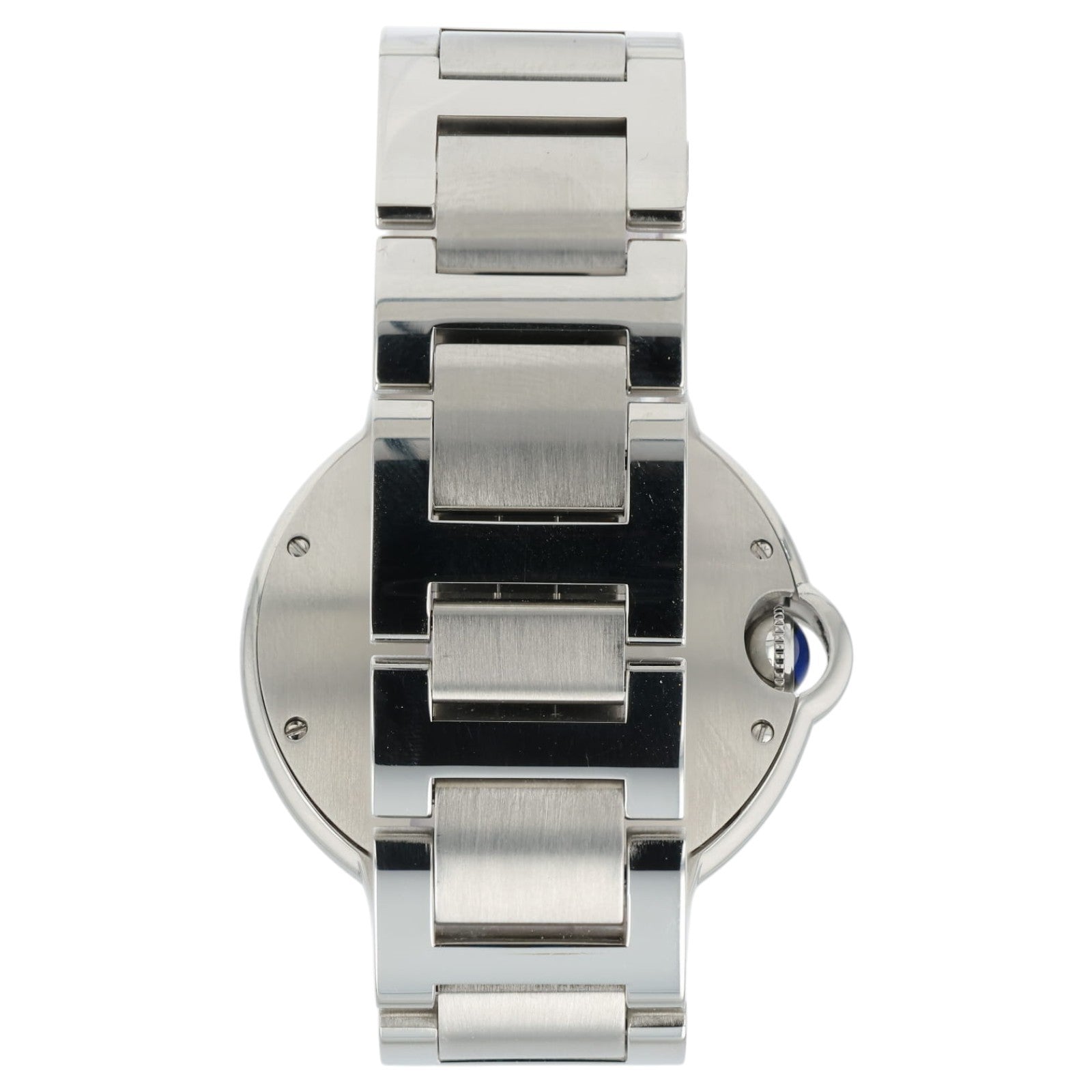 Cartier Ballon Bleu Diamonds Stainless Steel 36mm Auto Unisex Watch W4BB0017