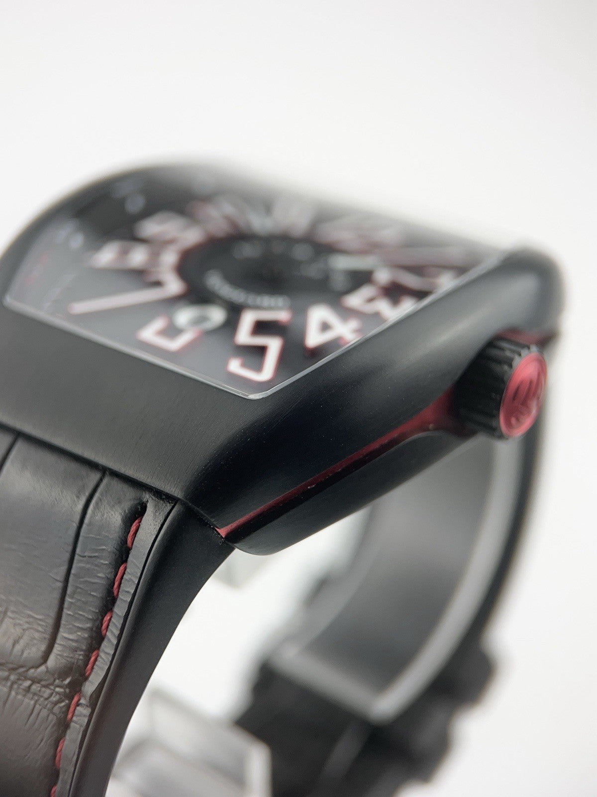 Franck Muller Vanguard Titanium Black Dial 45mm Automatic Men’s Watch V45SCDT