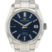 Grand Seiko Heritage Blue Dial Stainless Steel 40mm Automatic Mens Watch SBGH353