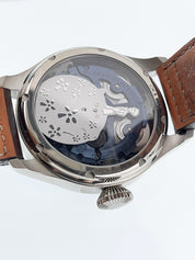 IWC Big Pilot 18k White Gold Blue Dial 46mm Automatic Men’s Watch IW502703