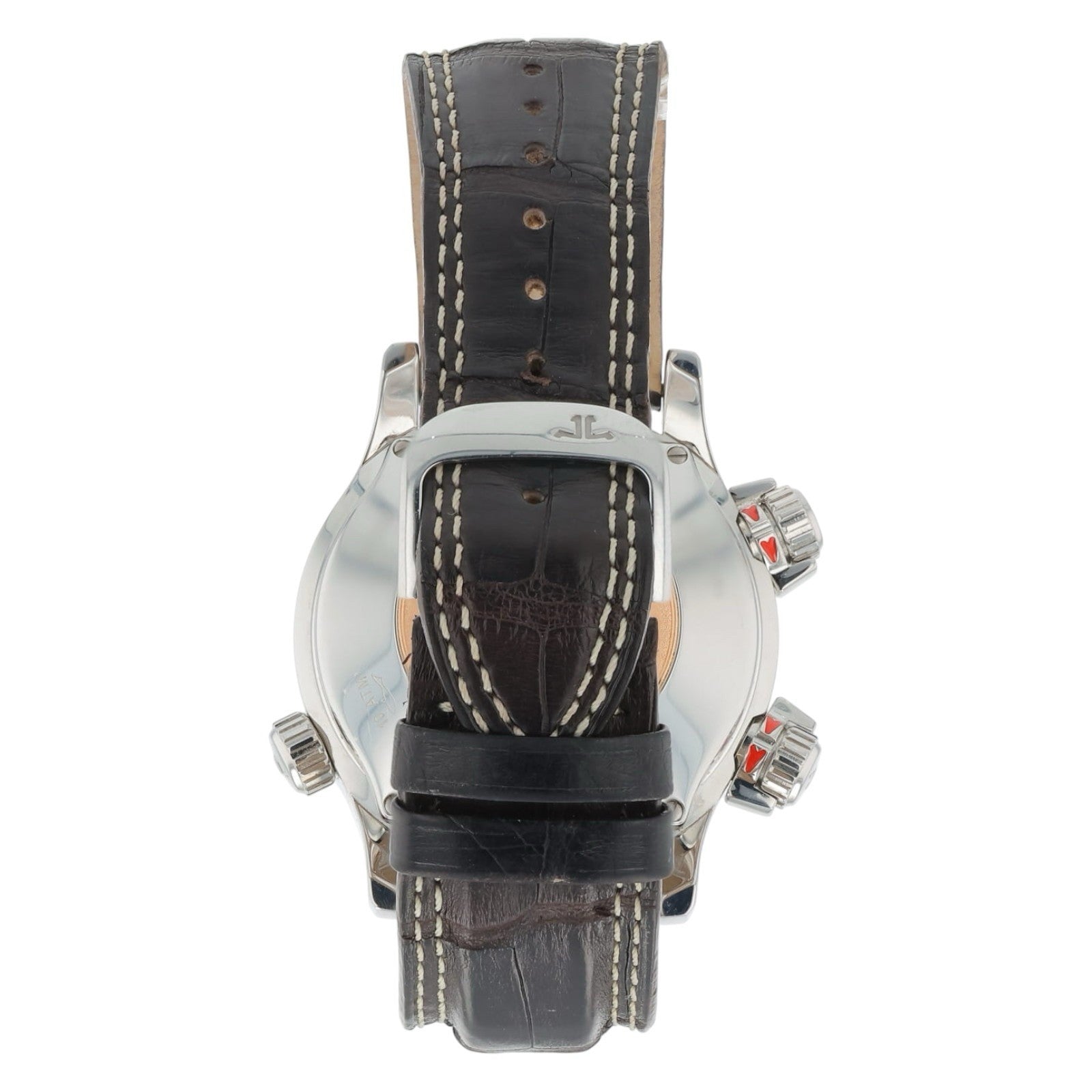 Jaeger-LeCoultre Memovox Steel Black Dial 41mm Automatic Watch 146.8.97/1