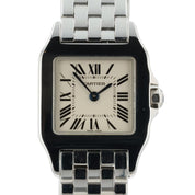 Cartier Santos Demoiselle Silver Dial Small Steel 21mm Quartz Womens WSPN0019