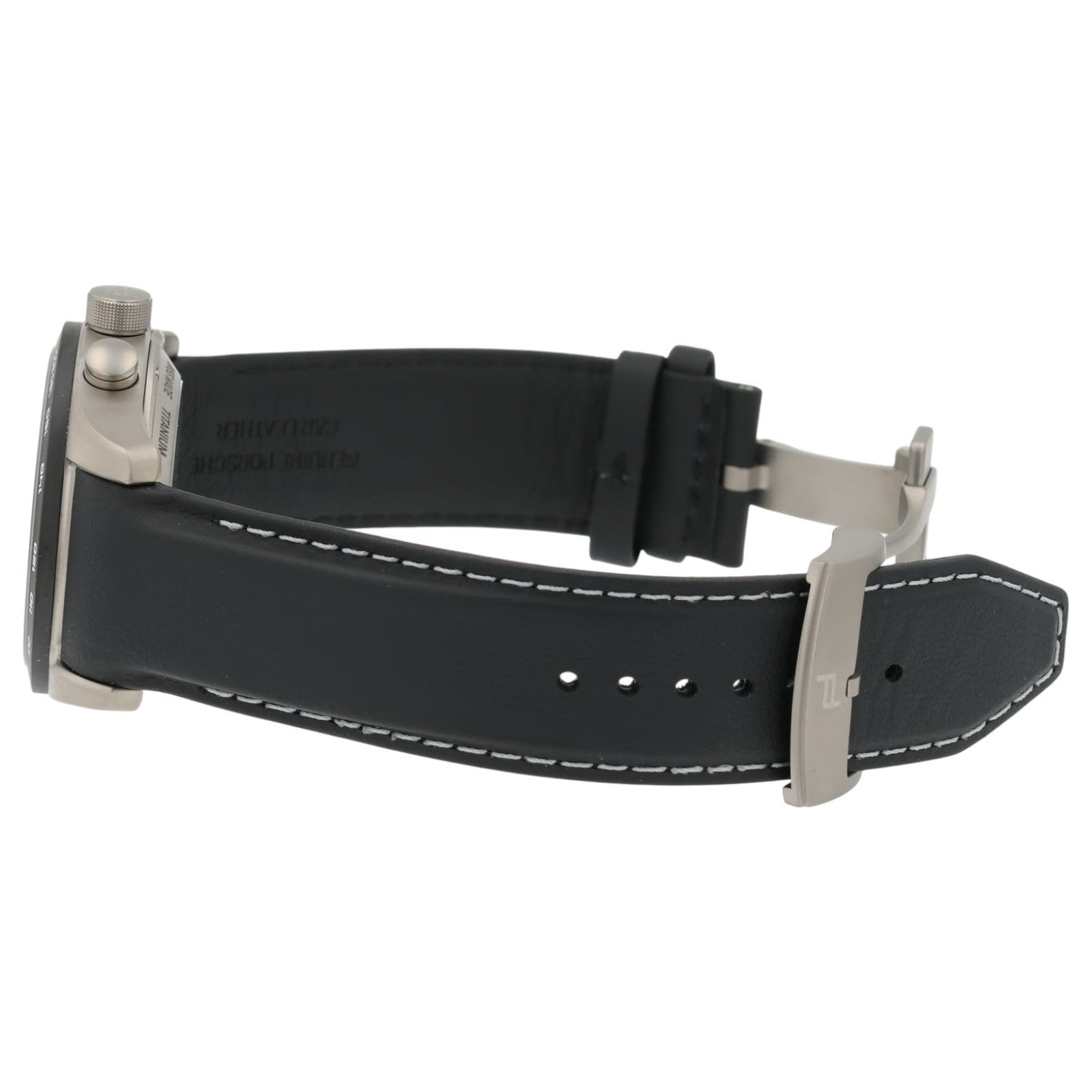 NEW Porsche Design Chronograph Black Dial Titanium 42mm Auto Men’s 6014.0001