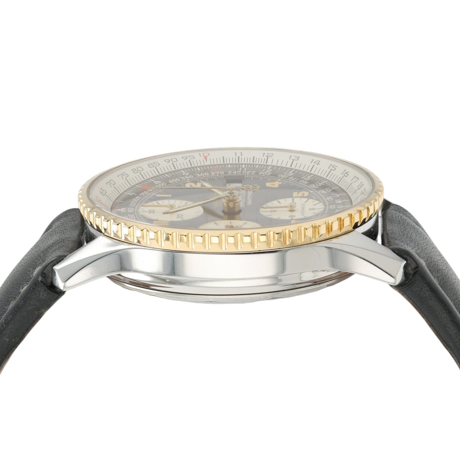 Breitling Navitimer Black Dial Steel and Gold 41mm Automatic Mens Watch D13022