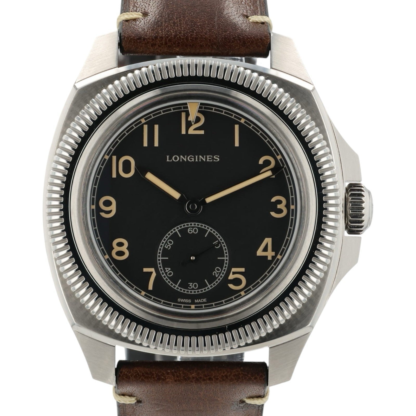 Longines Pilot Majetek Black Dial Stainless Steel 43mm Automatic Men’s L2.838.4