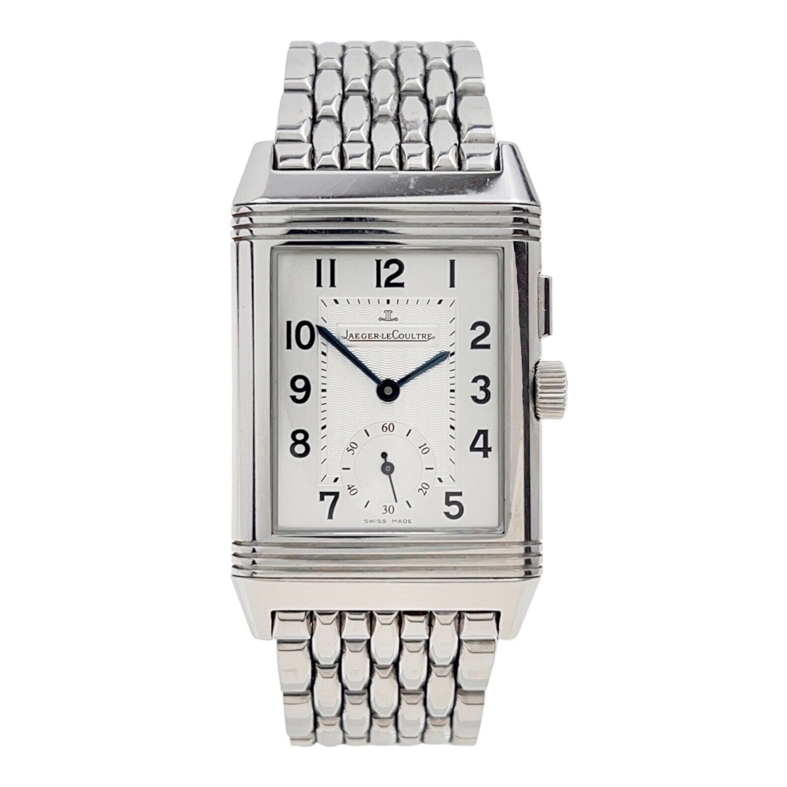 Jaeger-LeCoultre 272.8.54 Reverso Duo Men's Watch Pre-Owned 26 x 42mm B&P