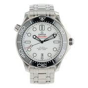 Omega Seamaster Diver Steel White Dial 42mm Automatic Mens 210.30.42.20.04.001