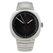 H. Moser & Cie. Streamliner Centre Seconds Purple Dial Steel 40mm Mens 6201-1201