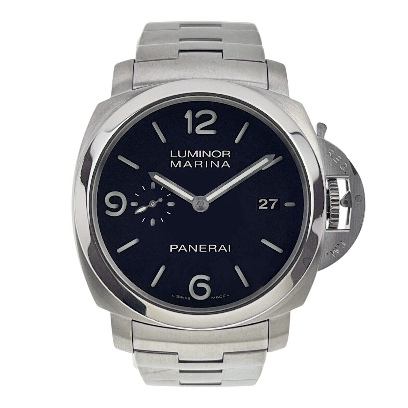 Panerai Luminor Marina 1950 3 Days Steel Black Dial 44mm Automatic PAM00328