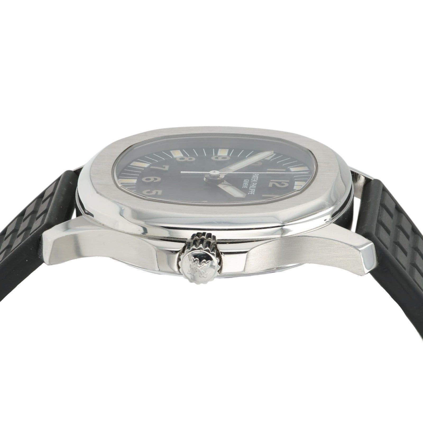 Patek Philippe Aquanaut Black Dial Stainless Steel 36mm Auto Men’s Watch 5066A