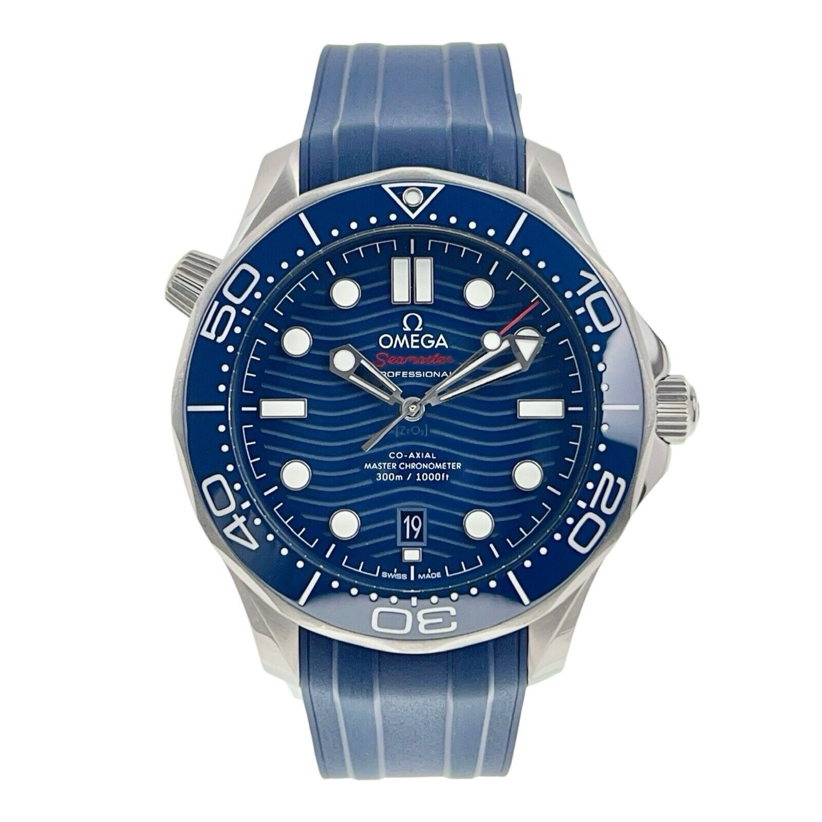 2023 Omega Seamaster Diver Steel Blue 42mm Automatic Watch 210.32.42.20.03.001