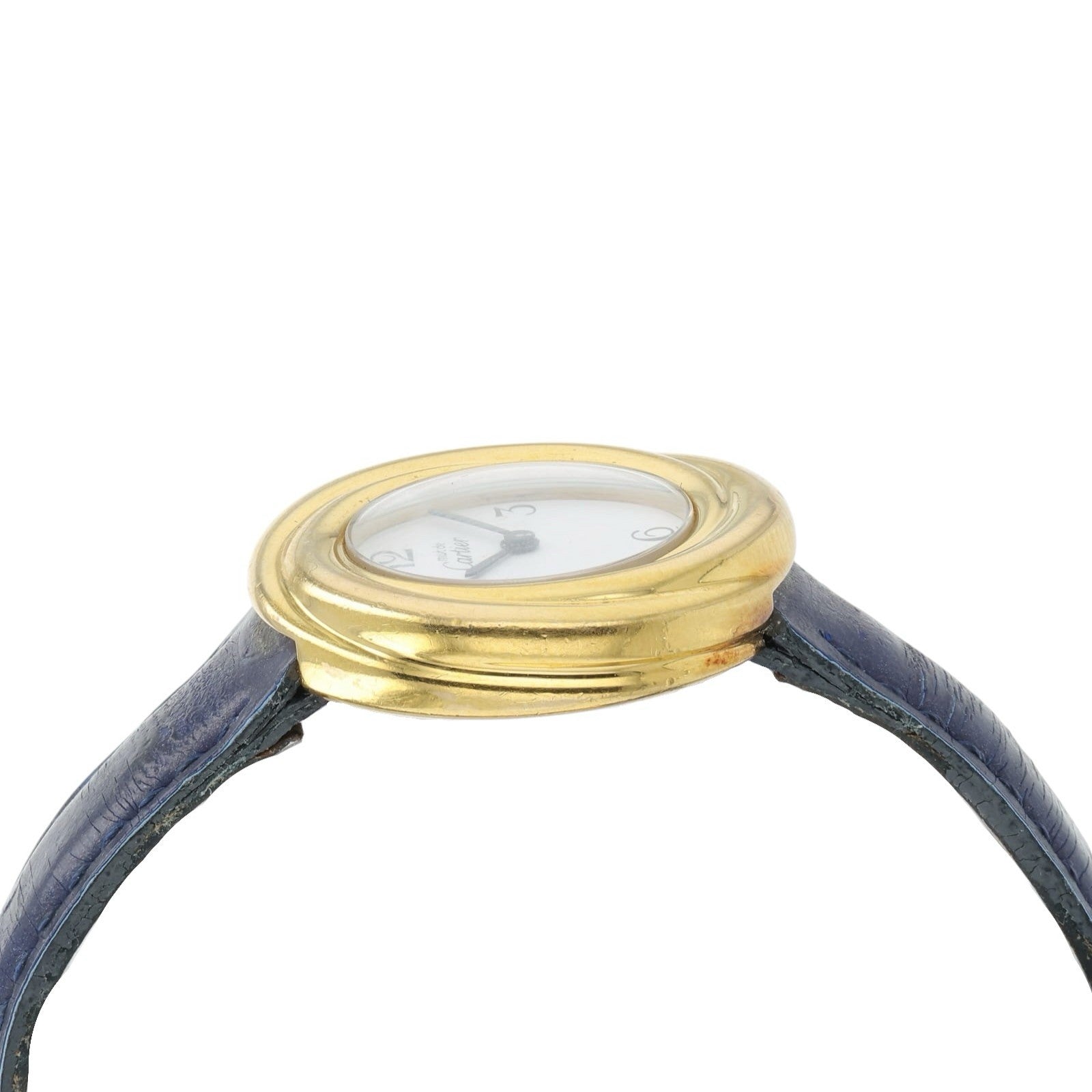 Cartier Trinity 925 Vermeil White Dial 27mm Quartz Movement Women's Watch 2735