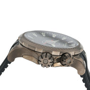 DeLaCour Promess Titanium Black Dial 48mm Automatic Movement Mens Watch 600049
