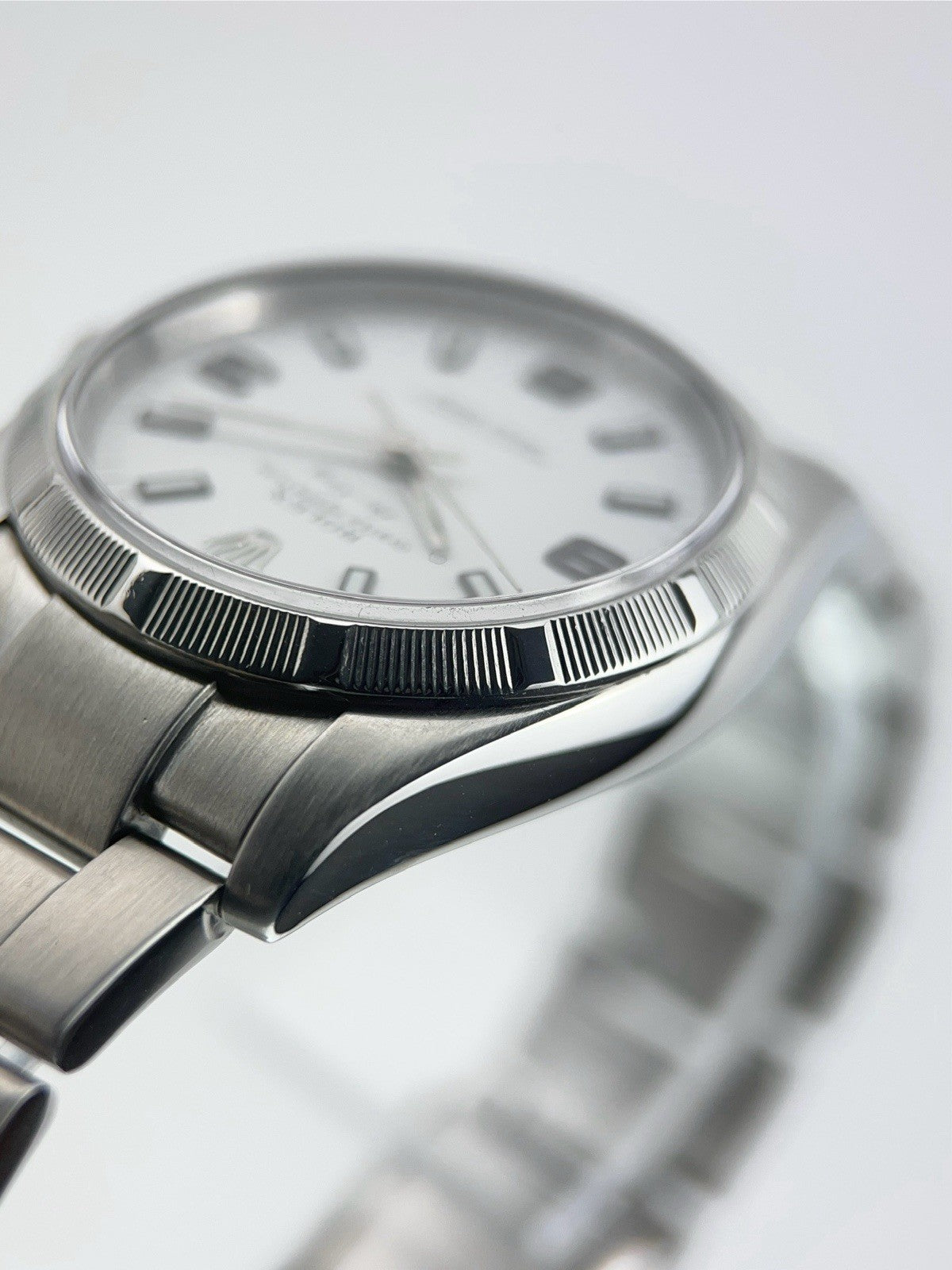 Rolex Air King Stainless Steel White Dial 34mm Automatic Mens Watch 114210